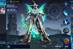 网红COS游戏角色伽罗，蓝裙长弓成社交热议焦点